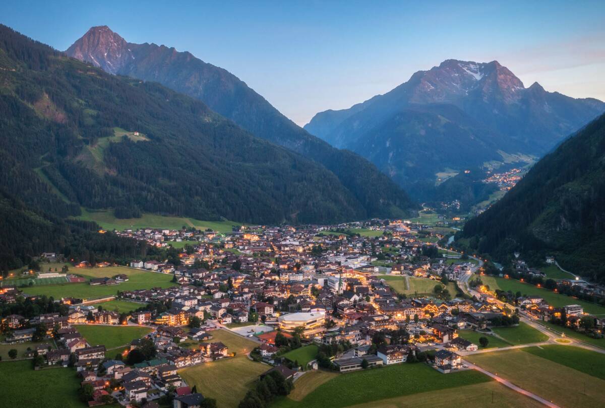 Lage in Mayrhofen